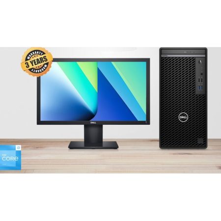 Dell OptiPlex 7010 Tower (Intel Core i3 12th Gen 12100 | 8GB DDR4 | 256GB NVME SSD | Dell 20” Monitor)