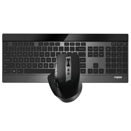 RAPOO 9900M (Multi-mode Wireless Ultra-slim Keyboard & Mouse Combo | SLIM | METAL BODY)