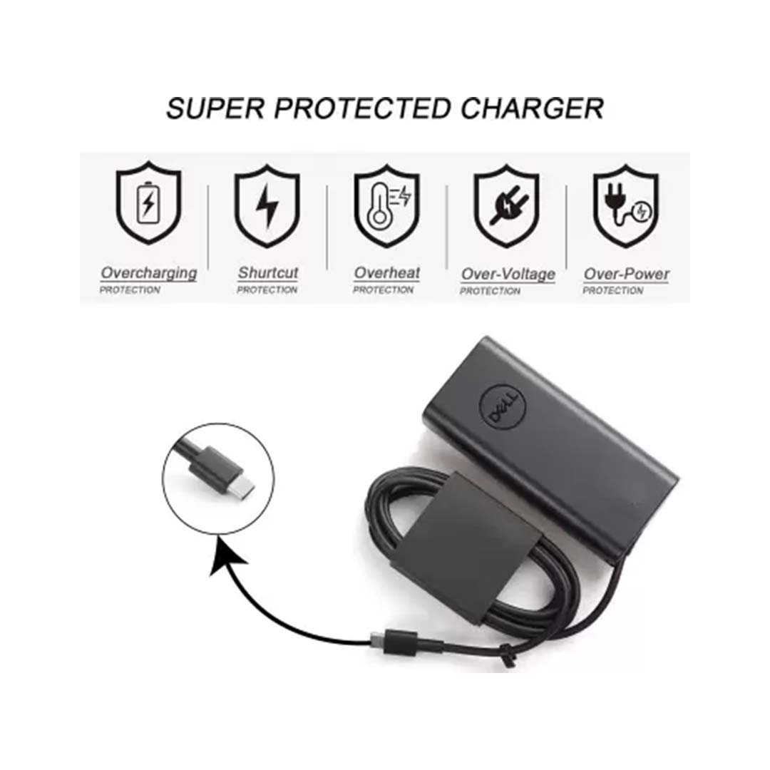 65W Dell Original Smart USB-C AC Adapter | 50 to 60 Hz | 1.7A - Image 3
