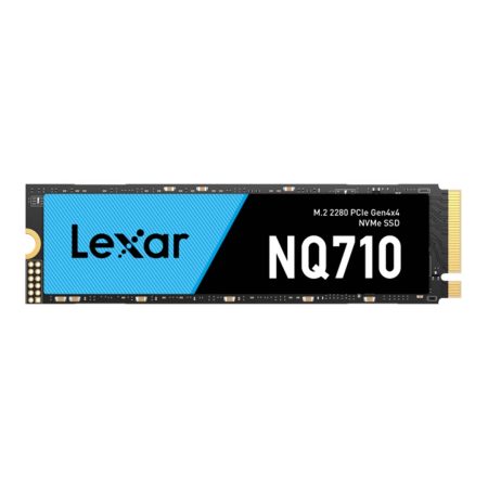 Lexar NQ710 500GB PCIe 4.0 Internal SSD, M.2 2280 PCIe Gen4x4 NVMe 1.4, Read up to 5000MB/s, High Performance Internal Solid State Drive