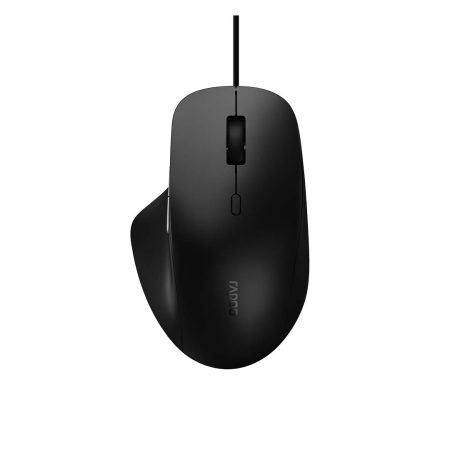 Rapoo N500 Black GAMING Wired Optical Mouse - 3600 DPI