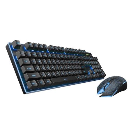 RAPOO V100S (Backlit Gaming Keyboard & Optical Gaming Mouse)