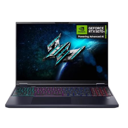 Acer Predator Helios Neo 16 (Intel Core Ultra 9 15th Gen 275HX Processor | 32GB RAM | 1TB SSD | NVIDIA GeForce RTX 5070Ti 12GB Graphics | 16" WQXGA 240Hz IPS Display | 3 Years Warranty)