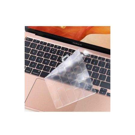 COTEetCI Ultra Thin TPU Keyboard Cover for MacBook Air 13 (Model A2179 and A2337 Apple M1 Chip with Touch ID MacBook M1 Keyboard Protector