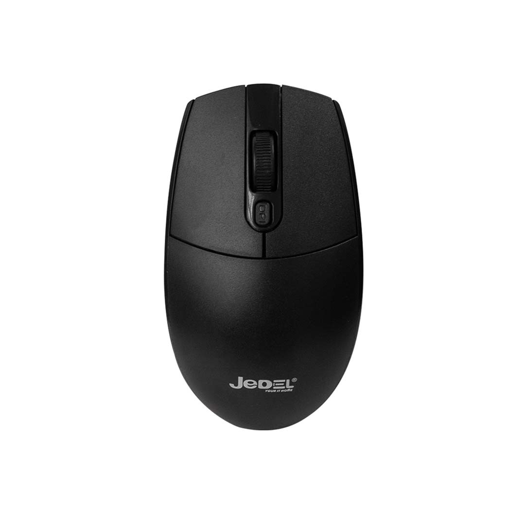 Jedel W920 Wireless Mouse with Micro Receiver, 4 Buttons Design