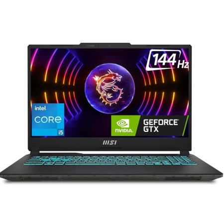 MSI Cyborg 15 Gaming (Intel Core i5 12th Gen 12450H Processor | 16 GB RAM | 512 GB SSD | NVIDIA GeForce RTX 2050 4GB Graphics | 15.6” 144Hz IPS FHD Display)