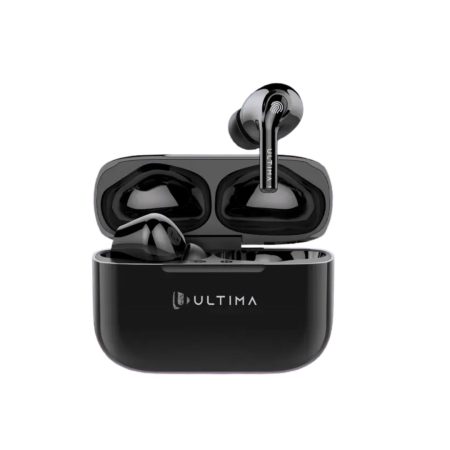 Ultima Atom 320 Wireless Earbuds With Massive Playback Of Up to 17 Hours IPX5 Water Type C Interface With Game Mod