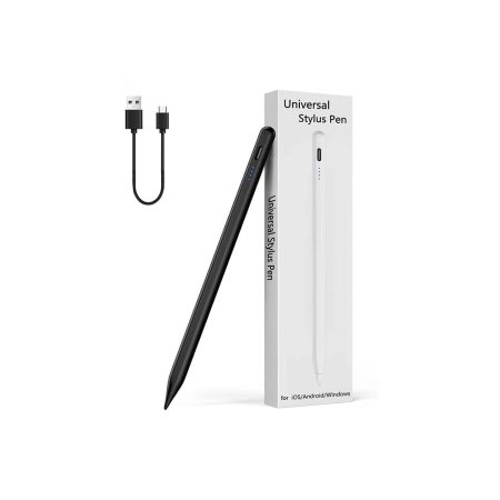 Universal Stylus Pen for Laptop, iOS & Android Touch Screens - Compatible with Laptop, iPhone, Android Phones, iPad, Samsung Tablets - Drawing & Writing -Universal 4 Lights