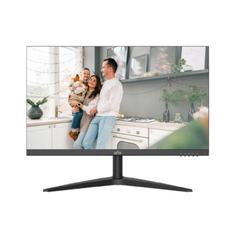 UNV 24" Full HD Monitor MW-LC24 | 75Hz Refresh Rate | Response Time 14ms | VGA & HDMI | Slim Design with Built-in Speakers