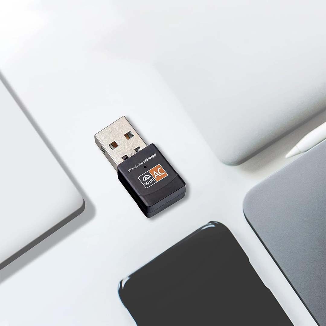 600Mbps Dual Band USB WiFi Adapter (AC600M) for PC & Laptop Supports 2.4GHz/5GHz, Windows, MacOS, Linux, 802.11ac - Image 3
